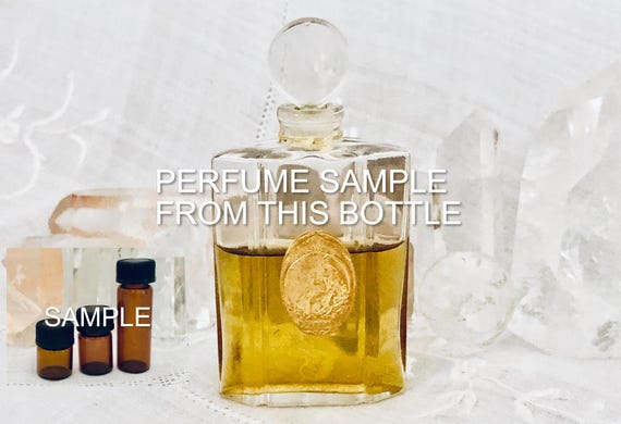 SAMPLE .. Houbigant, La Rose France, 'French Rose', DECANTED SAMPLE from Flacon, Parfum Extrait, 1911, Paris, France ..