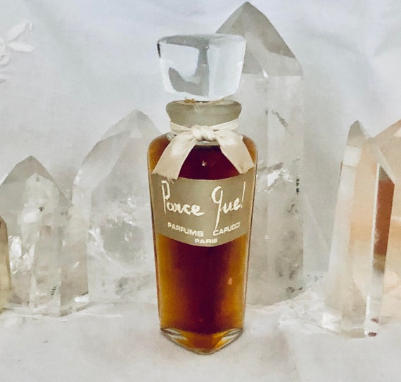 Capucci, Parce Que!, 'Because!', 30 ml. or 1 oz. Flacon, Parfum Extrait, 1963, Paris, France ..