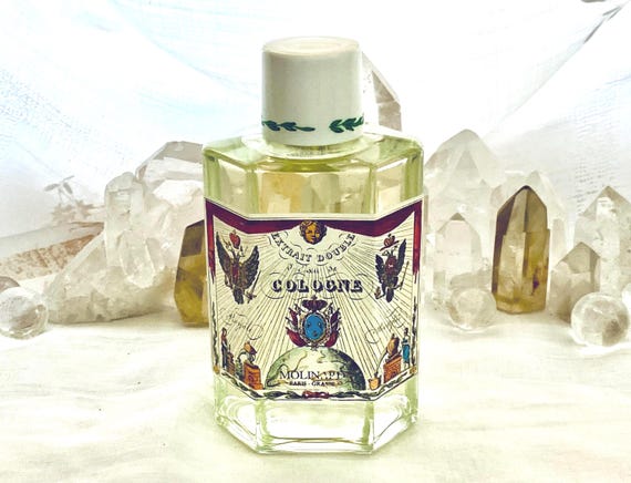 Molinard, Lavende, 'Lavender', 250 ml. or 8.45 oz. Flacon, Eau de Cologne, 1802, 1970, Paris, France ..