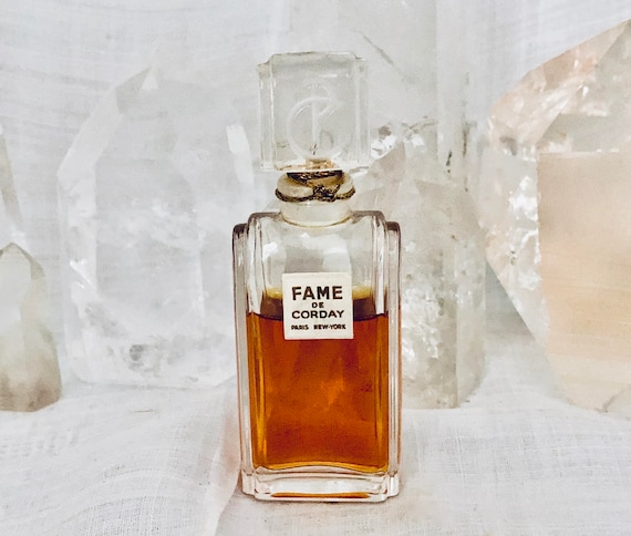 Corday Fame 15 Ml. or 0.5 Oz. Flacon Parfum Extrait 1946 -  Sweden