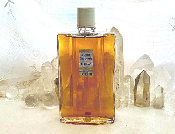 Houbigant, Bienaimé, Fleur Bienaimée, 200 ml. or 6.76 oz. Lotion Tonique, or 'Tonic Elixir', 1920, Paris, France ..