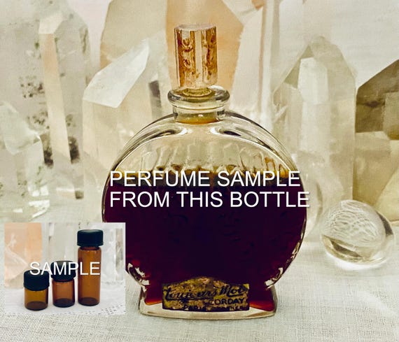 SAMPLE ..  Corday, Toujours Moi, DECANTED SAMPLE from Flacon, Pure Parfum Extrait, Flacon Galliard, 1924, 1960, Paris, France ..