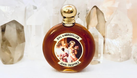 Jean Desprez, Bal à Versailles, 15 ml. or 0.5 oz. Flacon, Parfum Extrait, 1962, 1970, Paris, France ..