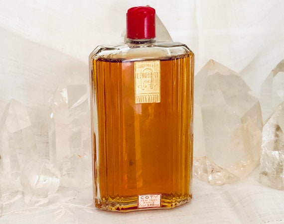 Coty, L'Aimant, 'Magnet', 90 ml. or 3.51 oz. Flacon, Eau de Toilette, 1927, 1960, Paris, France ..