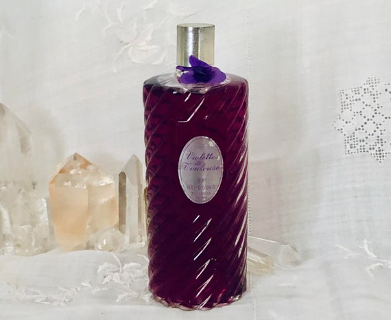 Berdoues, Violettes de Toulouse,  Violettes de Toulouse , 500 ml. 16,9  onces Flacon, Eau de toilette, 1934, 1950, Toulouse, France. - Etsy Canada