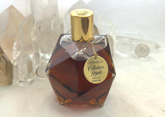 Houbigant, Chantilly, 'Chantilly Lace', Collection Royale, 120 ml. or 4 oz. Flacon, Eau de Parfum, 1940, 1970, Paris, France, NY, New York