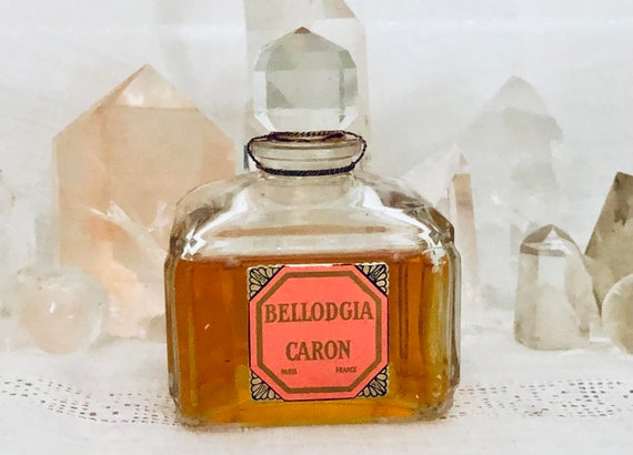 Caron, Bellodgia, Carnation, 90 ml. or 3 oz. Flacon, Parfum Extrait, 1927, 1950's, Paris, France ..