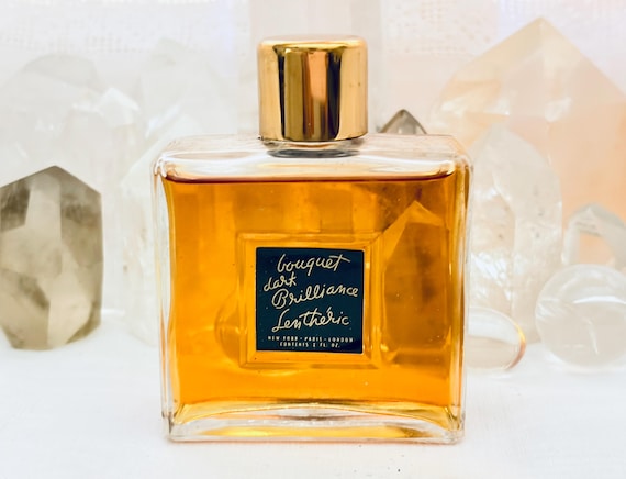 Lenthéric, Lentheric, Dark Brilliance, 60 ml. or 2 oz. Flacon, Bouquet, 1946, Paris, France ..