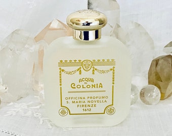Santa Maria Novella, Rosa, 100 ml. or 3.3 oz. Flacon, Eau de Cologne, 1381, 1980, Florence, Italy ..