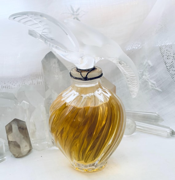 Nina Ricci, L'Air du Temps, 'The Spirit of the Times', 240 ml. or 8 oz. Flacon, Parfum Extrait, Lalique, 1948, 1960, Paris, France ..