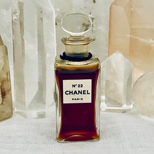 Chanel no 22 edt 50 ml. Rare, vintage 1970. – My old perfume