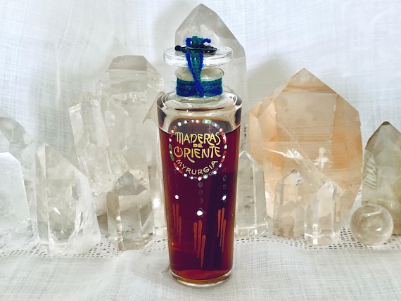 Myrurgia Maderas de Oriente, 'Oriental Woods', Mysore Sandalwood, 50 ml. or 1.69 oz. Flacon, Parfum Extrait, Julien Viard, 1918, 1960, Spain