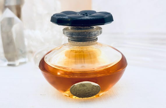 Caron, Narcisse Noir, 'Black Narcissus', 15 ml. or 0.5 oz. Flacon, Pure Parfum Extrait, Baccarat, 1911, 1960, Paris, France ..