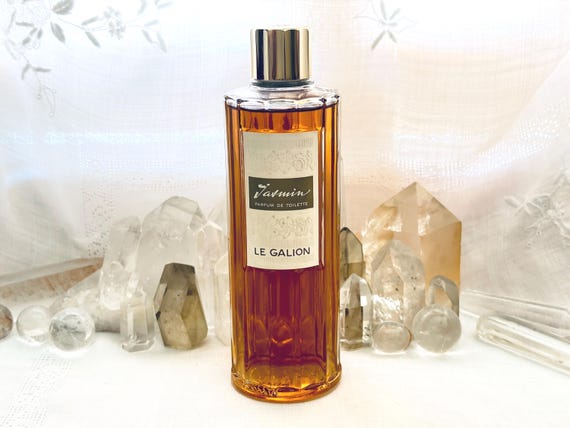 Le Galion, Jasmin, 'Jasmine', 230 ml. or 7.75 oz. Flacon, Eau de Toilette, 1937, 1950, Paris, France ..