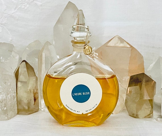 Guerlain, L'Heure Bleue, 'The Blue Hour', 45 ml. or 1.5 oz. Flacon, Eau de Cologne, Flacon Montre, 1912, 1980, Paris, France ..