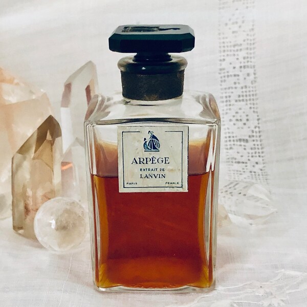 SAMPLE .. Jeanne Lanvin, Arpège, 'Arpeggio', DECANTED SAMPLE from Flacon, Parfum Extrait, 1927, Paris, France ..