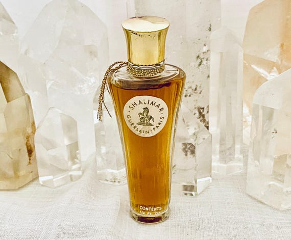 Guerlain, Shalimar, 7.5 ml. or 0.25 oz. Flacon, Parfum Extrait, Flacon Parapluie, 1923, 1960, Paris, France ..