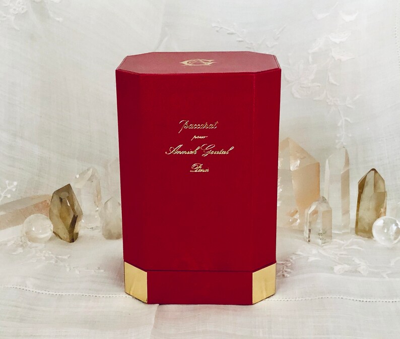 Annick Goutal, Eau dHadrien, 'Hadrien's Water', 70 ml. or 2.46 oz. Flacon, Eau de Parfum, Baccarat, 1981, Paris, France .. image 9