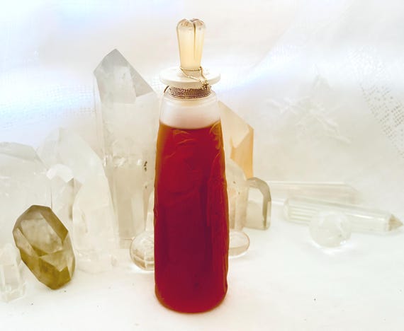 Coty, Ambre Antique, 'Old Amber', 90 ml. or 3 oz. Flacon, Parfum Extrait, Lalique, 1905, 1995 Numbered 1187/3500,