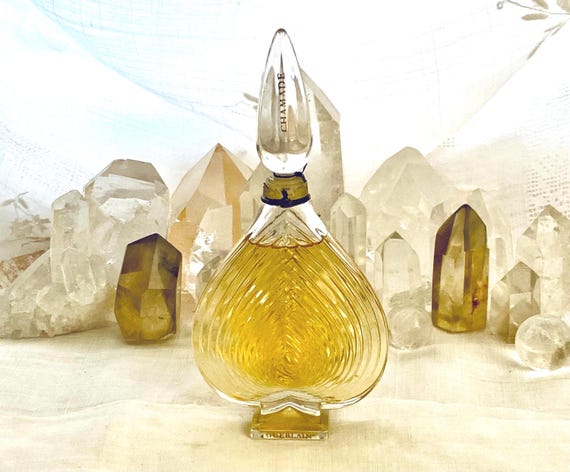 Guerlain, Chamade, 'Drum Beat of Surrender', 30 ml. or 1 oz. Flacon, Parfum Extrait, Flacon Chamade, 1969, 1977, Paris, France ..