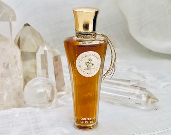 Guerlain, Shalimar, 7.5 ml. or 0.25 oz. Flacon, Parfum Extrait, Flacon Parapluie, 1923, 1960, Paris, France ..
