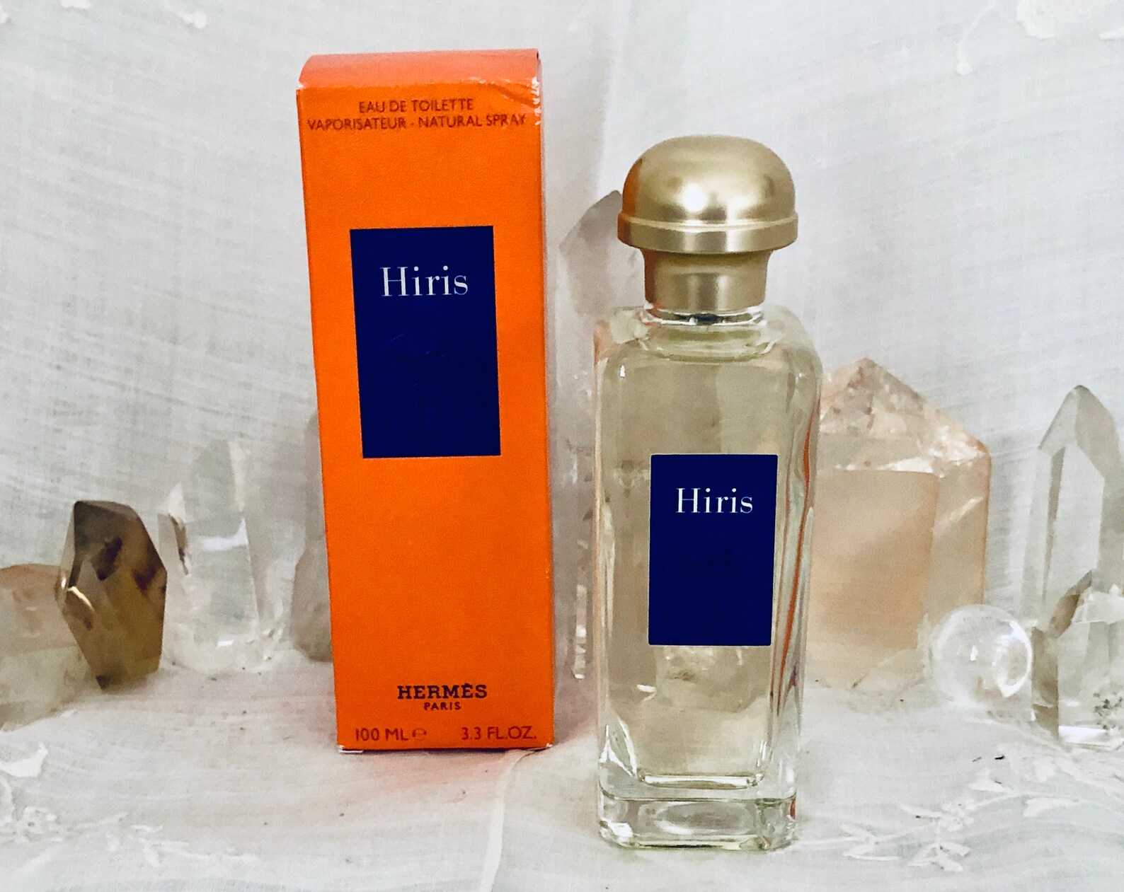 HermÃ¨s Hiris 'Iris' 100 ml. or 3.3 oz. Flacon Eau | Etsy