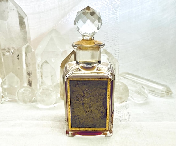 Roger & Gallet, Fleurs d'Amour, 'Flowers of Love', Oriental Floral, 80 ml. or 2.81 oz. Flacon, Parfum Extrait, Baccarat, 1902, 1920, Paris,