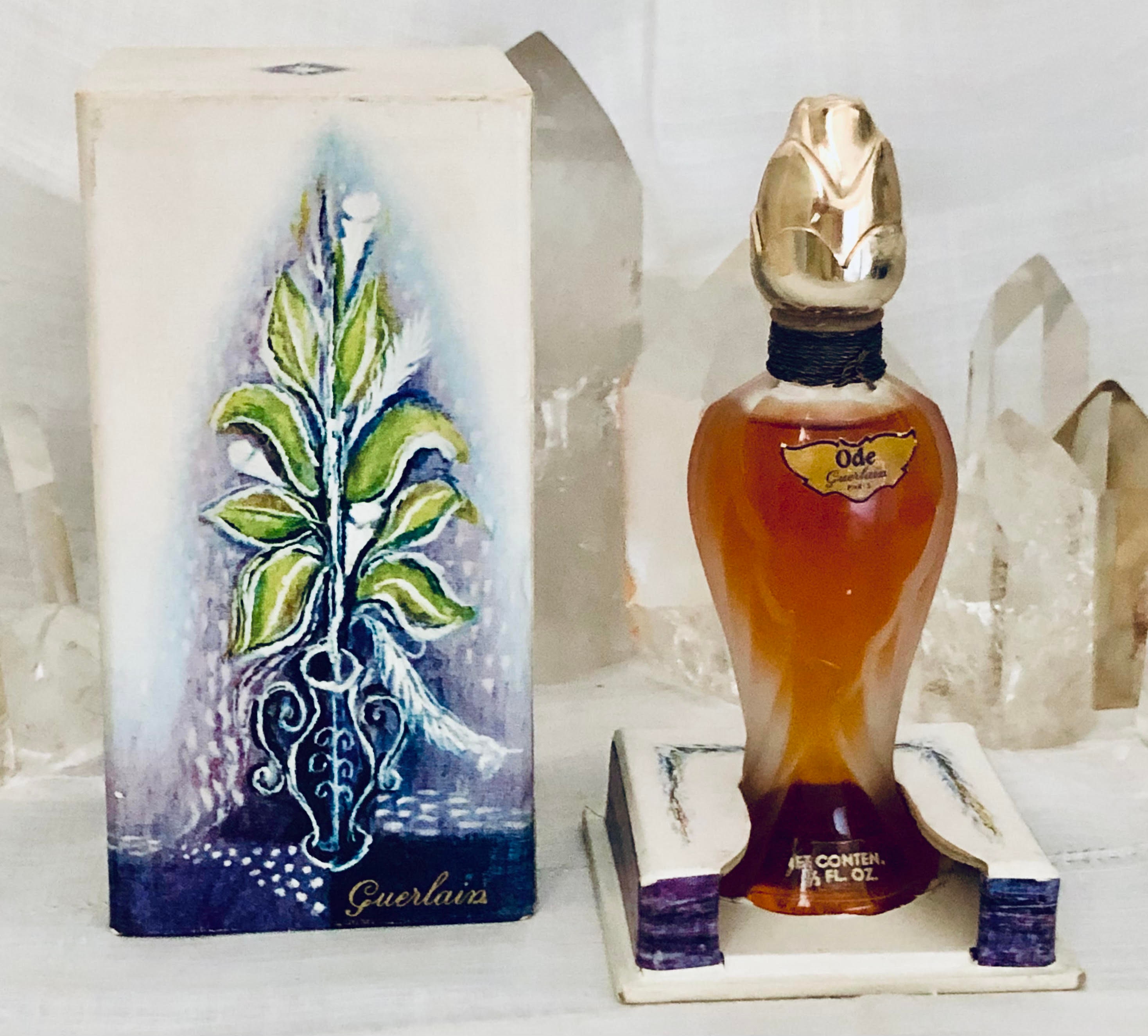 Guerlain, Ode, 19.71 ml. or 0.66 oz. Flacon, Parfum Extrait