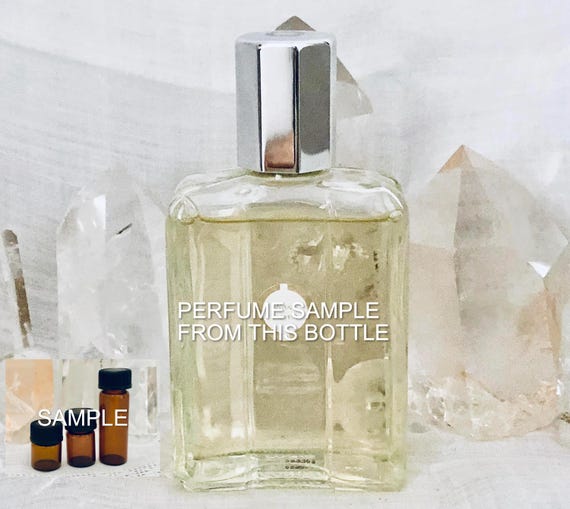 SAMPLE .. Caron, Rose, DECANTED SAMPLE from Flacon, Parfum Extrait, 1949, 1980, Paris, France ..