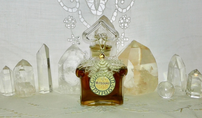Guerlain Mitsouko 60 Ml Or 2 Oz Flacon Parfum Extrait Etsy