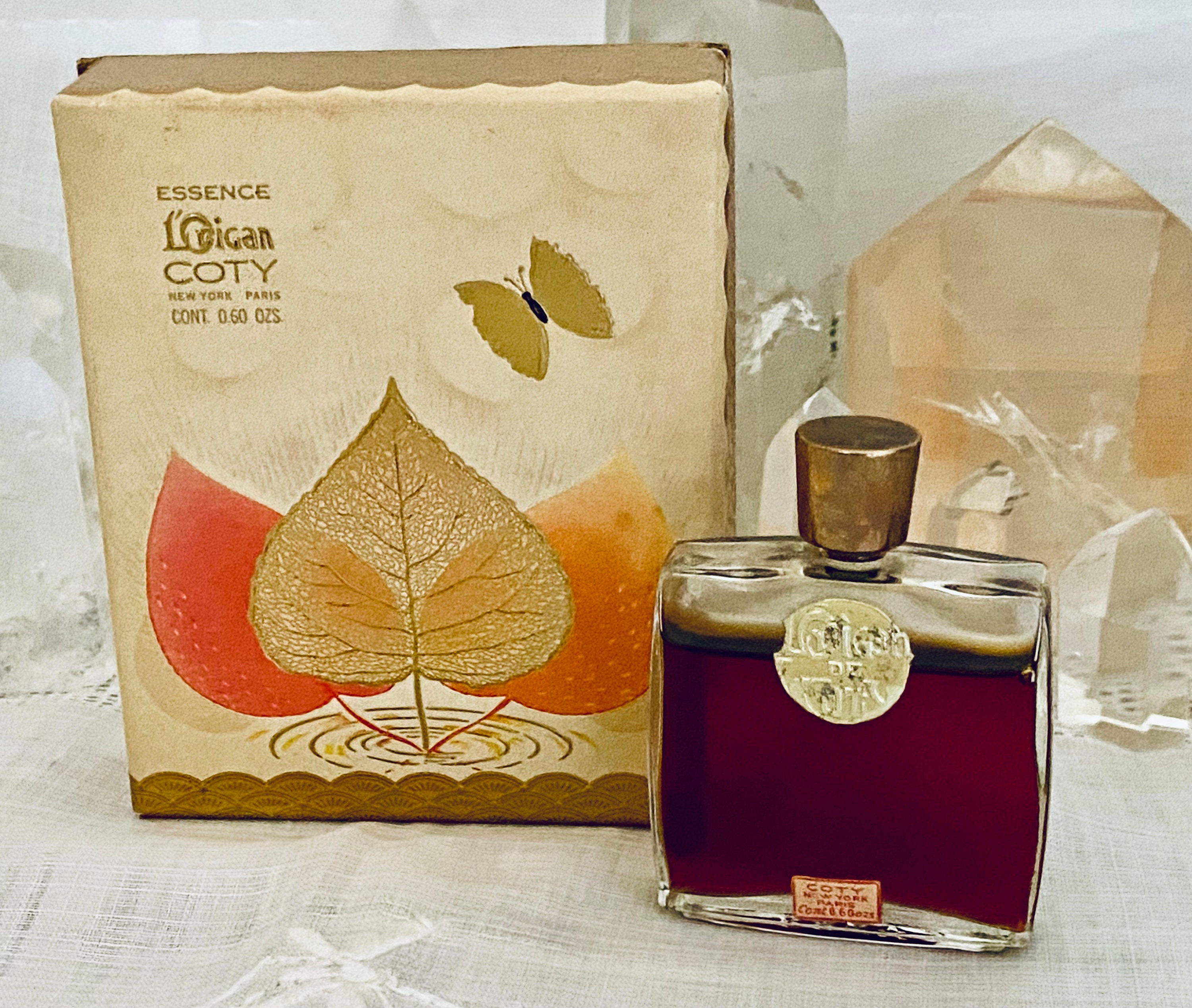 L' ORIGAN COTY PARIS PURE PERFUME .25 OZ 7.5 ML ORIGINAL