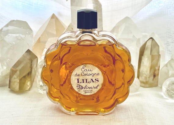 Molinard, Lilas, Lilac, 125 ml. 4.4 oz. Flacon, Eau de Cologne, 1949, Paris, France ..