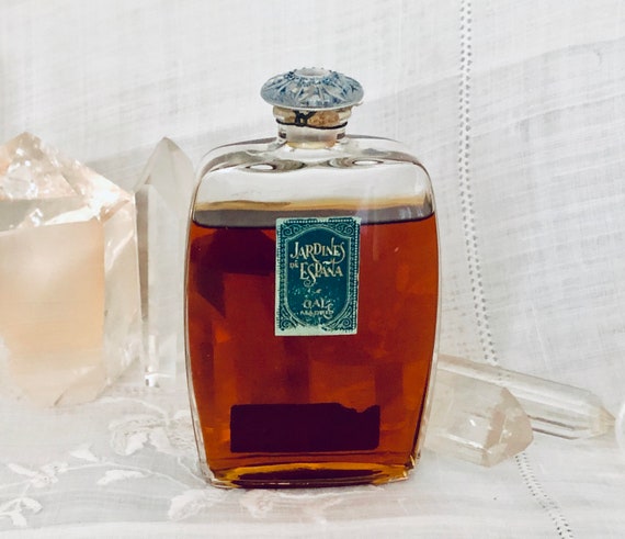 gal jardines de espana gardens of spain 50 ml or 1 69 oz flacon parfum extrait julien viard 1927 madrid spain