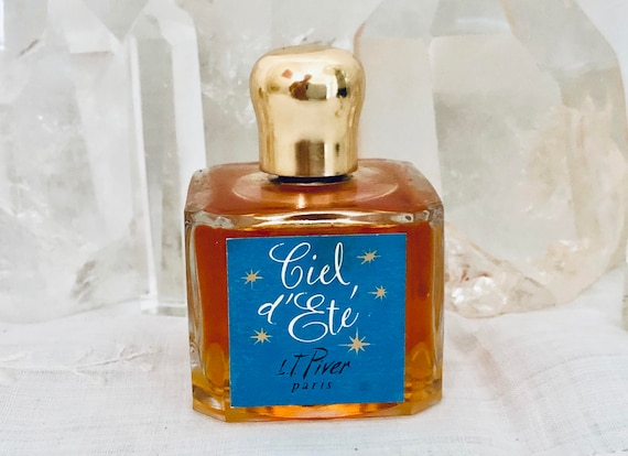 Louis-Toussaint Piver, Ciel d'été, 'Summer Sky', 'Parfum de Lumière', 40 ml. 1.4 oz. Flacon, Parfum Extrait, 1959, Paris, France ..