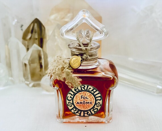 Guerlain, Fol Arôme, Fol Arome, 'Crazy Scent', 20 ml. or .68 oz. Flacon, Parfum Extrait, 1912, 1948, Paris, France ..