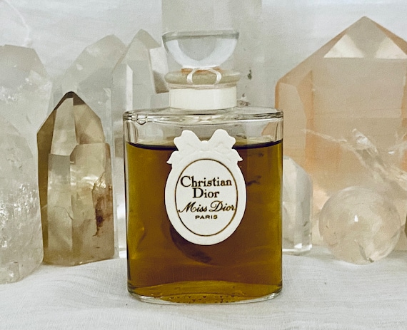 Christian Dior, Miss Dior, Classic Green Chypre, 30 ml. or 1 oz. Flacon, Parfum Extrait, 1947, Paris, France ..