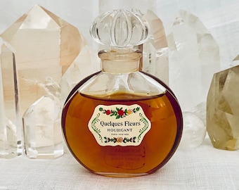 Houbigant, Quelques Fleurs, 'Some Flowers', 30 ml. or 1 oz. Flacon, Parfum Extrait, 1913, 1960, Paris, France ..
