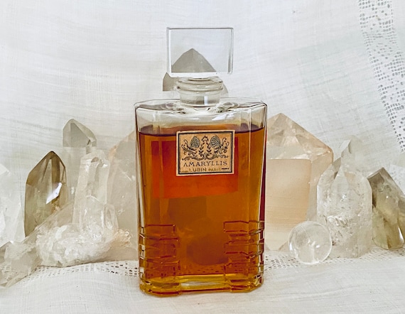 Lubin, Amaryllis, 120 ml. or 4 oz. Parfum Extrait, 1922, 1940, Paris, France ..