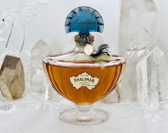 Guerlain, Shalimar, 30 ml. or 1 oz. Flacon, Parfum Extrait, Flacon Chauve Souris, 1925, 1993, Paris, France ..