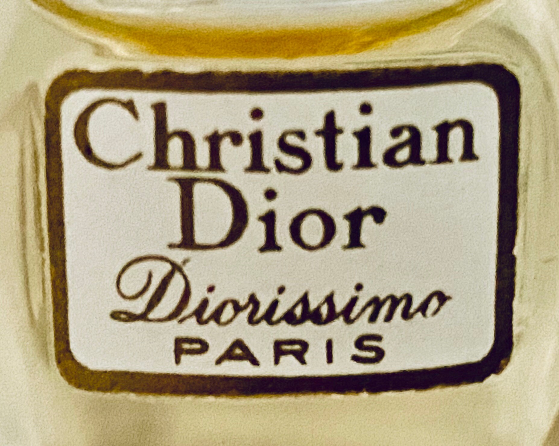 Christian Dior, Diorissimo, 7.5 Ml. or 0.25 Oz. Flacon