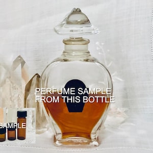 SAMPLE .. Guerlain, Guerlinade, DECANTED SAMPLE from Flacon, Parfum Extrait, Baccarat, 1921, Paris, France ..