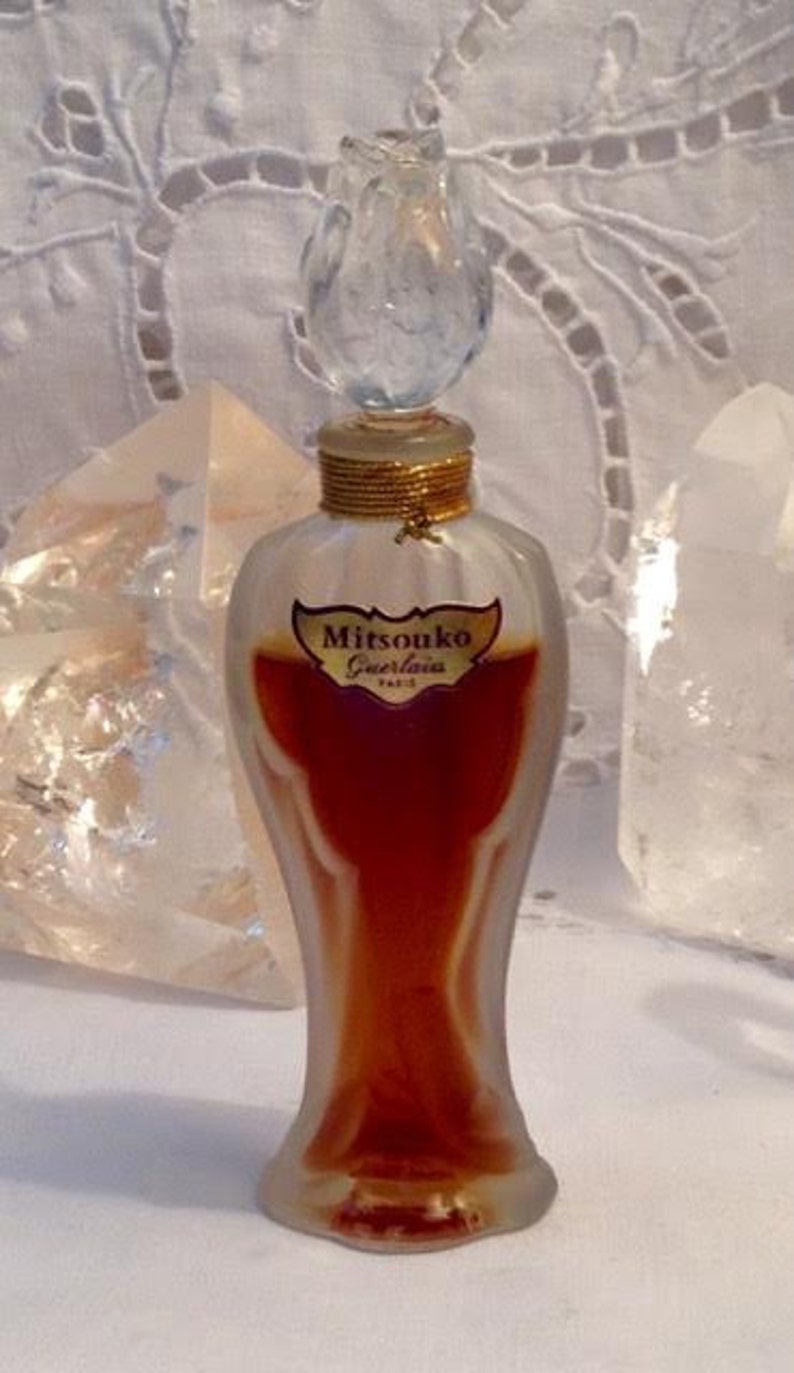 Guerlain Mitsouko 15 Ml Or 05 Oz Flacon Parfum Extrait Etsy