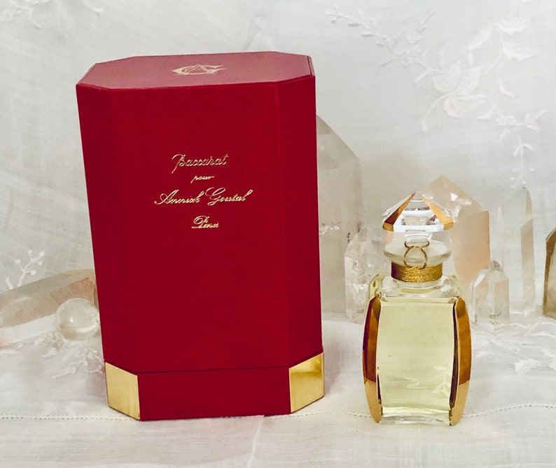 Annick Goutal, Eau dHadrien, 'Hadrien's Water', 70 ml. or 2.46 oz. Flacon, Eau de Parfum, Baccarat, 1981, Paris, France .. image 3