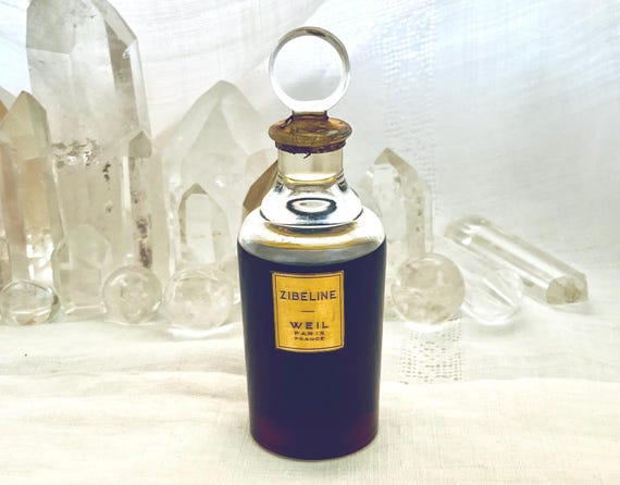 Weil, Zibeline, 'Sable', 60 ml. or 2 oz. Flacon, Parfum Extrait, 1930, 1950, Paris, France ..