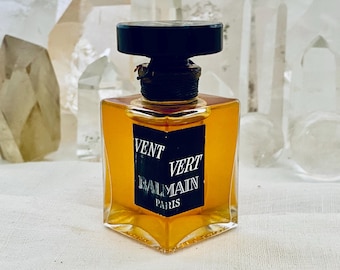 Vintage Vent Vert Perfume by Pierre Balmain (1947) - 8ml - Etsy