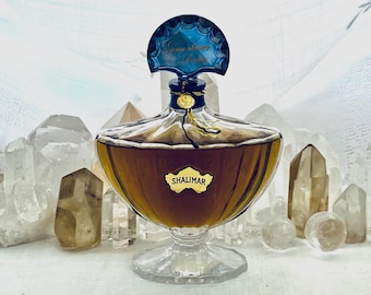 Rare Vintage French Guerlain SHALIMAR Paris Eau De Parfum Perfume