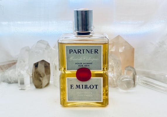 F. Millot, Partner, 180 ml. or 6 oz. Flacon, Pure Parfum Extrait, 1959, Paris, France ..