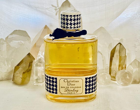 Christian Dior, Diorling, 112 ml. or 3.7 oz Flacon, Eau de Cologne, 1963, Paris, France ..