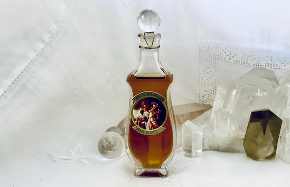 Jean Desprez, Bal à Versailles, 38 ml. or 1.25 oz. Flacon, Parfum de Toilette, 1962, 1970, Paris, France ..
