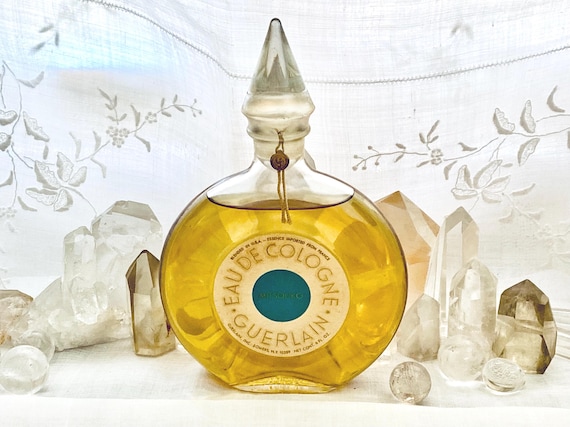Guerlain, Mitsouko, 178 ml. or 6 oz. Flacon, Eau de Cologne, Flacon Montre, 1919, 1969, Paris, France ..